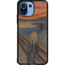 Coque Xiaomi Mi 11 Lite 5G - Silicone rigide noir Tableau art - Le Cri - Edvard Munch