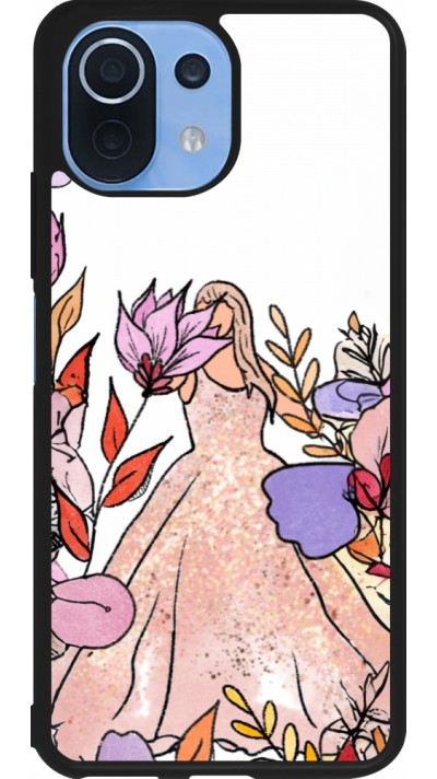 Xiaomi Mi 11 Lite 5G Case Hülle - Silikon schwarz Taylor Swift Sketch - White