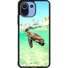 Coque Xiaomi Mi 11 Lite 5G - Silicone rigide noir Turtle Underwater