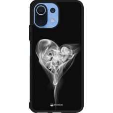 Xiaomi Mi 11 Lite 5G Case Hülle - Silikon schwarz Valentine 2022 Black Smoke