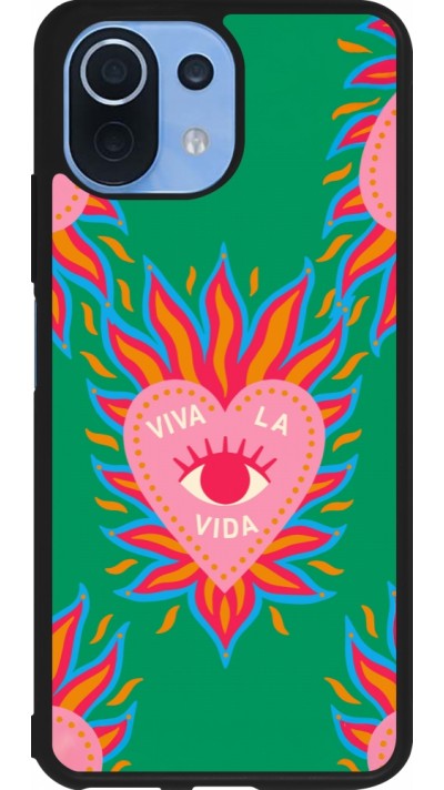 Xiaomi Mi 11 Lite 5G Case Hülle - Silikon schwarz Viva la vida 2026