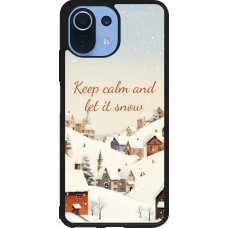 Coque Xiaomi Mi 11 Lite 5G - Silicone rigide noir Winter 25 Winter Keep calm and let it snow