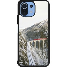 Coque Xiaomi Mi 11 Lite 5G - Silicone rigide noir Winter 25 Winter polar express