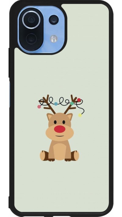 Coque Xiaomi Mi 11 Lite 5G - Silicone rigide noir Christmas 22 baby reindeer