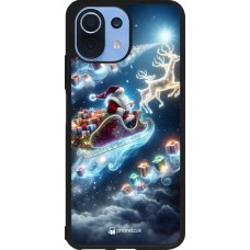 Xiaomi Mi 11 Lite 5G Case Hülle - Silikon schwarz Weihnachten 2023 Verzauberter Weihnachtsmann