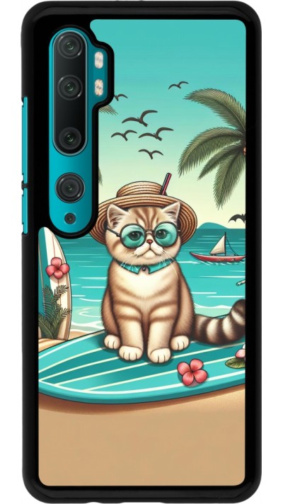 Coque Xiaomi Mi Note 10 / Note 10 Pro - Chat Surf Style