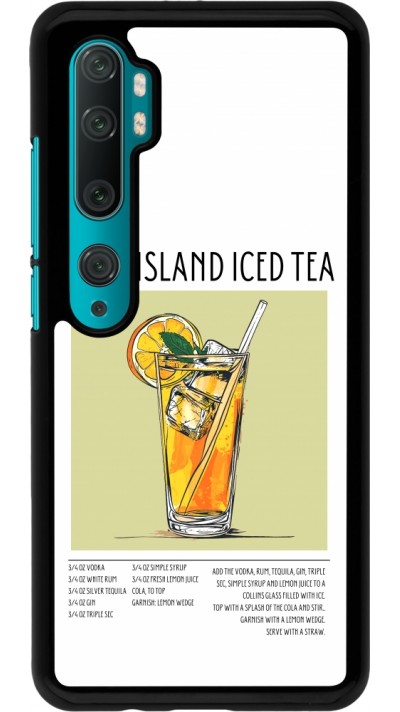 Xiaomi Mi Note 10 / Note 10 Pro Case Hülle - Cocktail Rezept Long Island Ice Tea