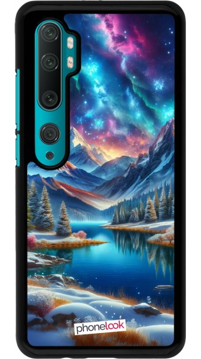 Coque Xiaomi Mi Note 10 / Note 10 Pro - Fantasy Mountain Lake Sky Stars