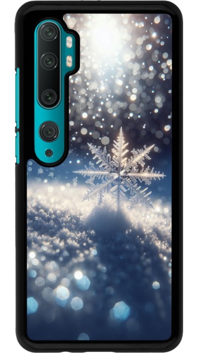 Xiaomi Mi Note 10 / Note 10 Pro Case Hülle - Schneeflocke Solar Glanz