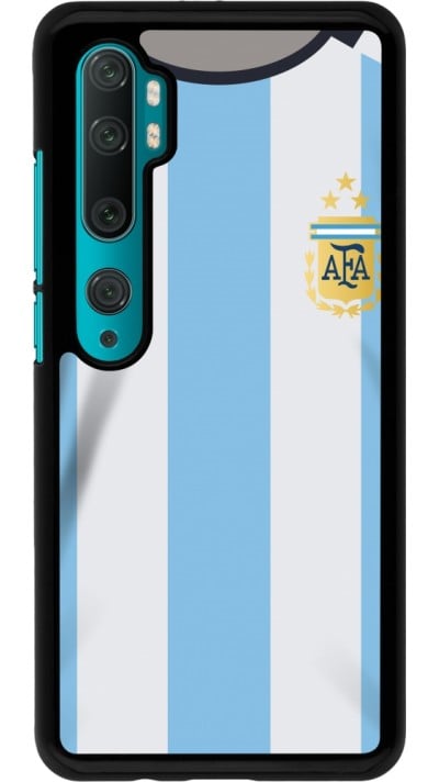 Xiaomi Mi Note 10 / Note 10 Pro Case Hülle - Argentinien 2022 personalisierbares Fussballtrikot