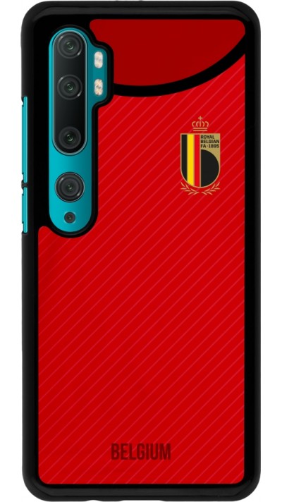 Xiaomi Mi Note 10 / Note 10 Pro Case Hülle - Belgien 2022 personalisierbares Fußballtrikot