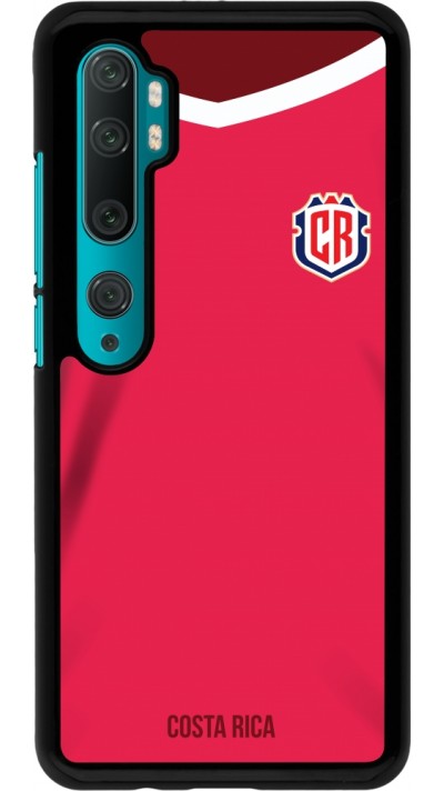 Xiaomi Mi Note 10 / Note 10 Pro Case Hülle - Costa Rica 2022 personalisierbares Fussballtrikot