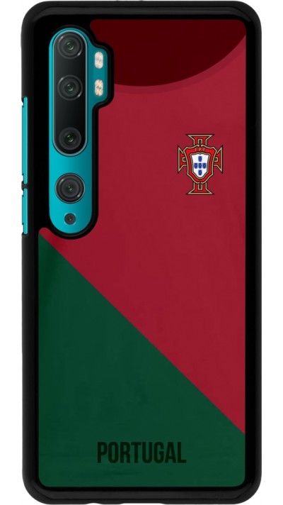 Xiaomi Mi Note 10 / Note 10 Pro Case Hülle - Fussballtrikot Portugal2022