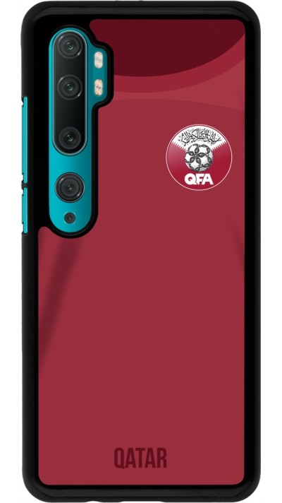 Xiaomi Mi Note 10 / Note 10 Pro Case Hülle - Katar 2022 personalisierbares Fussballtrikot