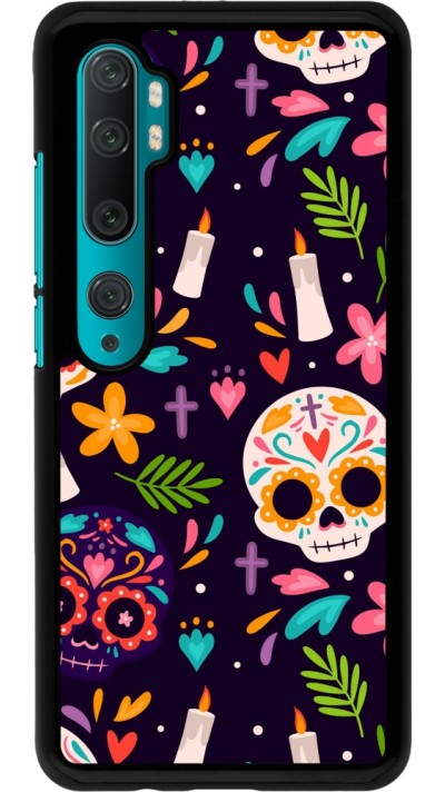 Xiaomi Mi Note 10 / Note 10 Pro Case Hülle - Halloween 2023 mexican style