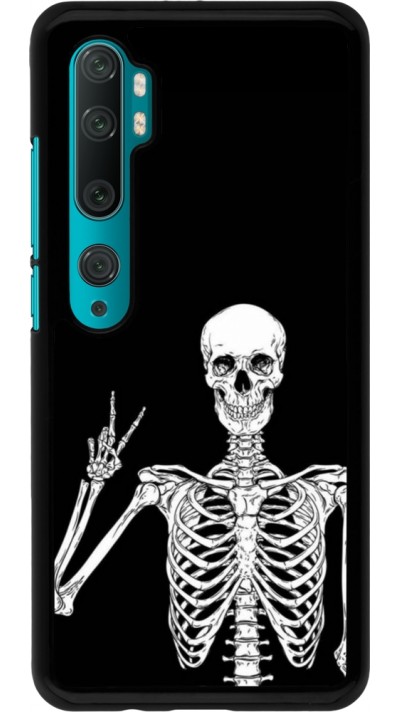 Xiaomi Mi Note 10 / Note 10 Pro Case Hülle - Halloween 2023 peace skeleton