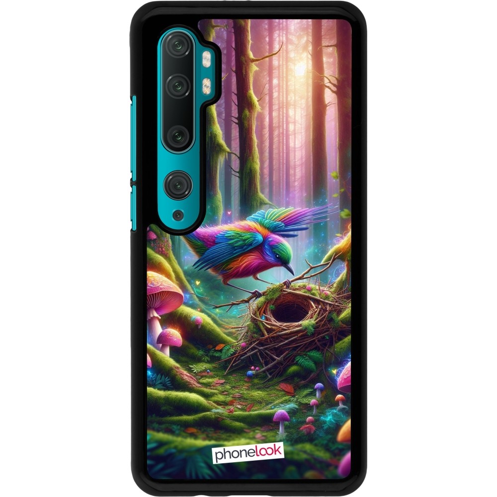 Xiaomi Mi Note 10 / Note 10 Pro Case Hülle - Vogel Nest Wald