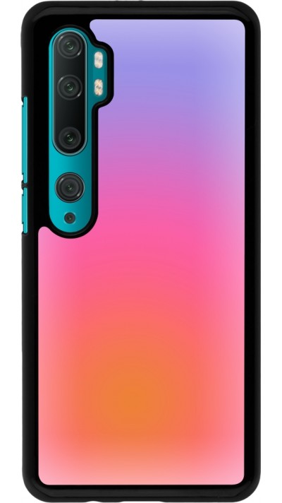 Coque Xiaomi Mi Note 10 / Note 10 Pro - Orange Pink Blue Gradient