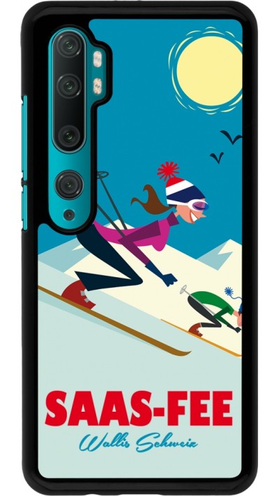 Coque Xiaomi Mi Note 10 / Note 10 Pro - Saas-Fee Ski Downhill