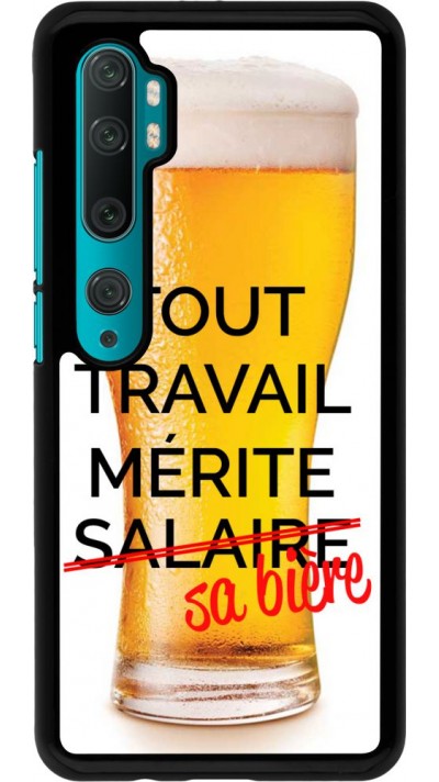 Hülle Xiaomi Mi Note 10 / Note 10 Pro - Tout travail mérite sa bière