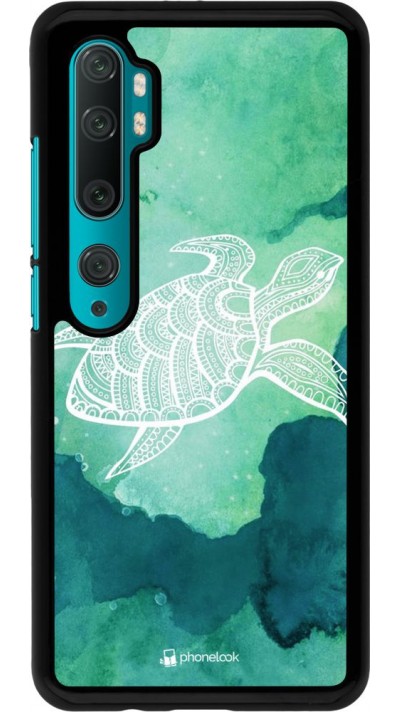 Hülle Xiaomi Mi Note 10 / Note 10 Pro - Turtle Aztec Watercolor