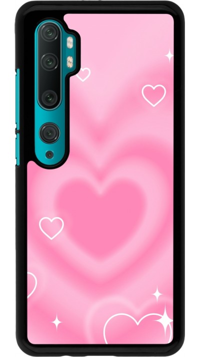 Coque Xiaomi Mi Note 10 / Note 10 Pro - Valentine 2023 degraded pink hearts