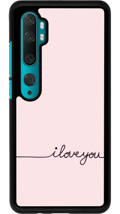 Coque Xiaomi Mi Note 10 / Note 10 Pro - Valentine 2023 i love you writing
