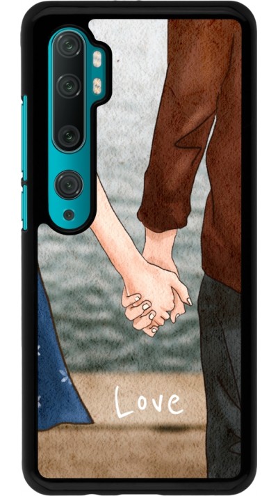 Coque Xiaomi Mi Note 10 / Note 10 Pro - Valentine 2023 lovers holding hands