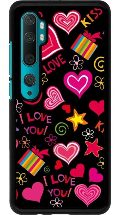 Coque Xiaomi Mi Note 10 / Note 10 Pro - Valentine 2023 love symbols