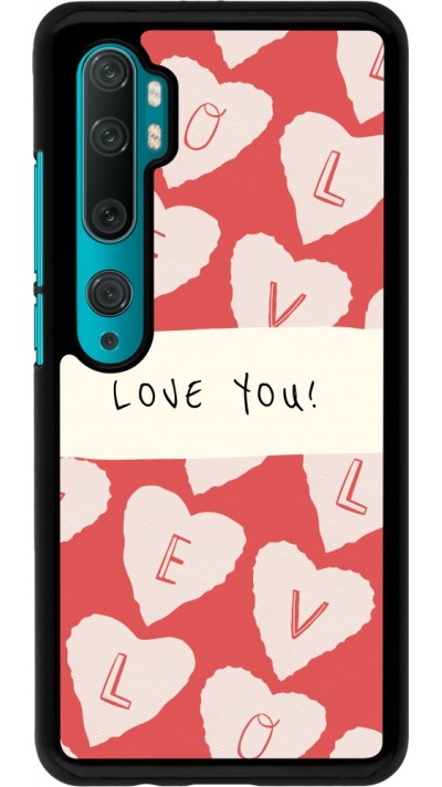 Coque Xiaomi Mi Note 10 / Note 10 Pro - Valentine 2023 love you note