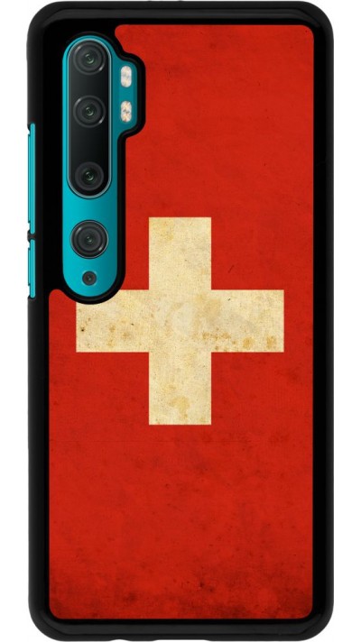 Hülle Xiaomi Mi Note 10 / Note 10 Pro - Vintage Flag SWISS