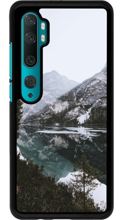 Coque Xiaomi Mi Note 10 / Note 10 Pro - Winter 22 snowy mountain and lake