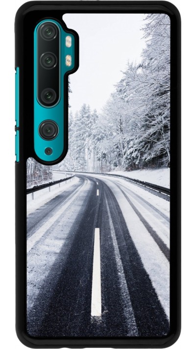Coque Xiaomi Mi Note 10 / Note 10 Pro - Winter 22 Snowy Road