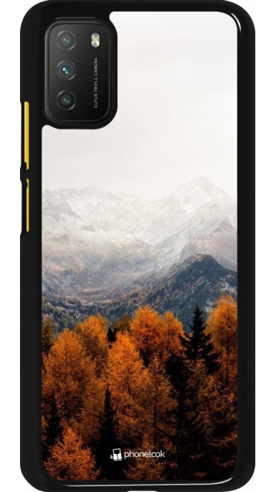 Xiaomi Poco M3 Case Hülle - Autumn 21 Forest Mountain