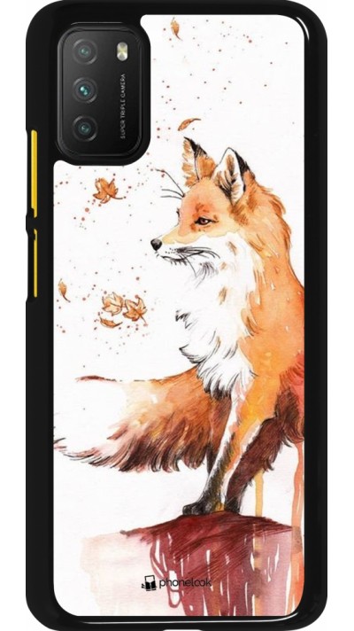 Coque Xiaomi Poco M3 - Autumn 21 Fox