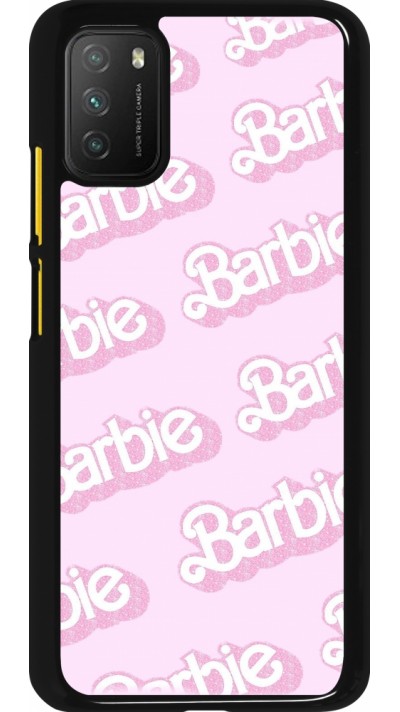 Xiaomi Poco M3 Case Hülle - Barbie light pink pattern