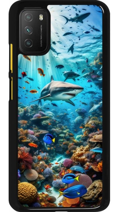 Xiaomi Poco M3 Case Hülle - Bora Bora Meer und Wunder