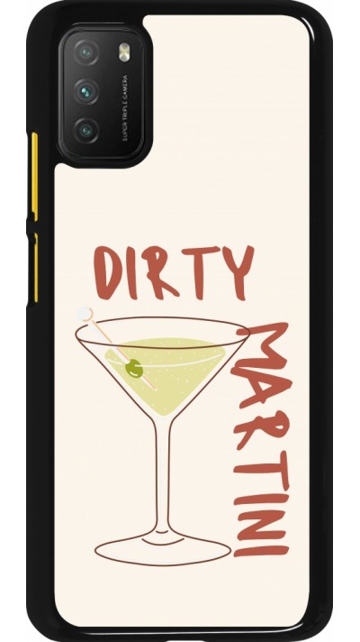 Xiaomi Poco M3 Case Hülle - Cocktail Dirty Martini