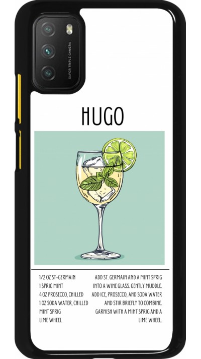 Coque Xiaomi Poco M3 - Cocktail recette Hugo