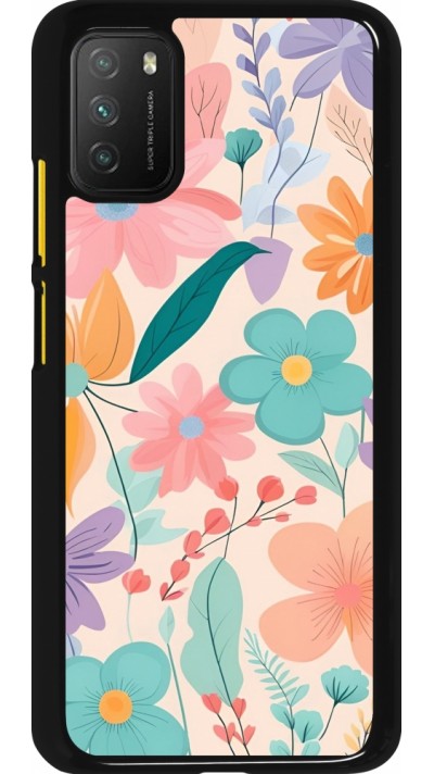 Coque Xiaomi Poco M3 - Easter 2024 spring flowers