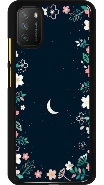 Coque Xiaomi Poco M3 - Flowers space
