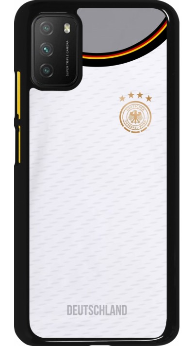 Coque Xiaomi Poco M3 - Maillot de football Allemagne 2022 personnalisable