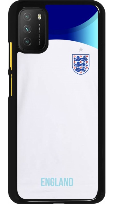 Coque Xiaomi Poco M3 - Maillot de football Angleterre 2022 personnalisable