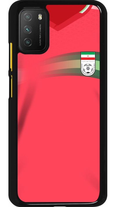 Coque Xiaomi Poco M3 - Maillot de football Iran 2022 personnalisable