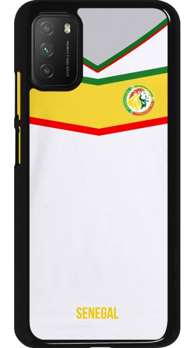 Xiaomi Poco M3 Case Hülle - Senegal 2022 personalisierbares Fußballtrikot