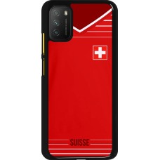 Coque Xiaomi Poco M3 - Football shirt Switzerland 2022