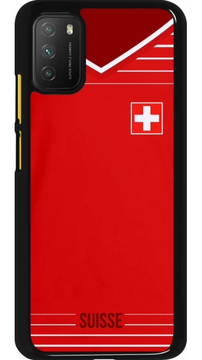 Coque Xiaomi Poco M3 - Football shirt Switzerland 2022