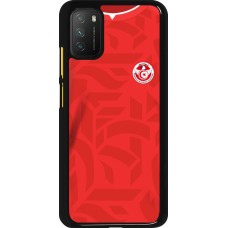 Xiaomi Poco M3 Case Hülle - Tunesien 2022 personalisierbares Fussballtrikot