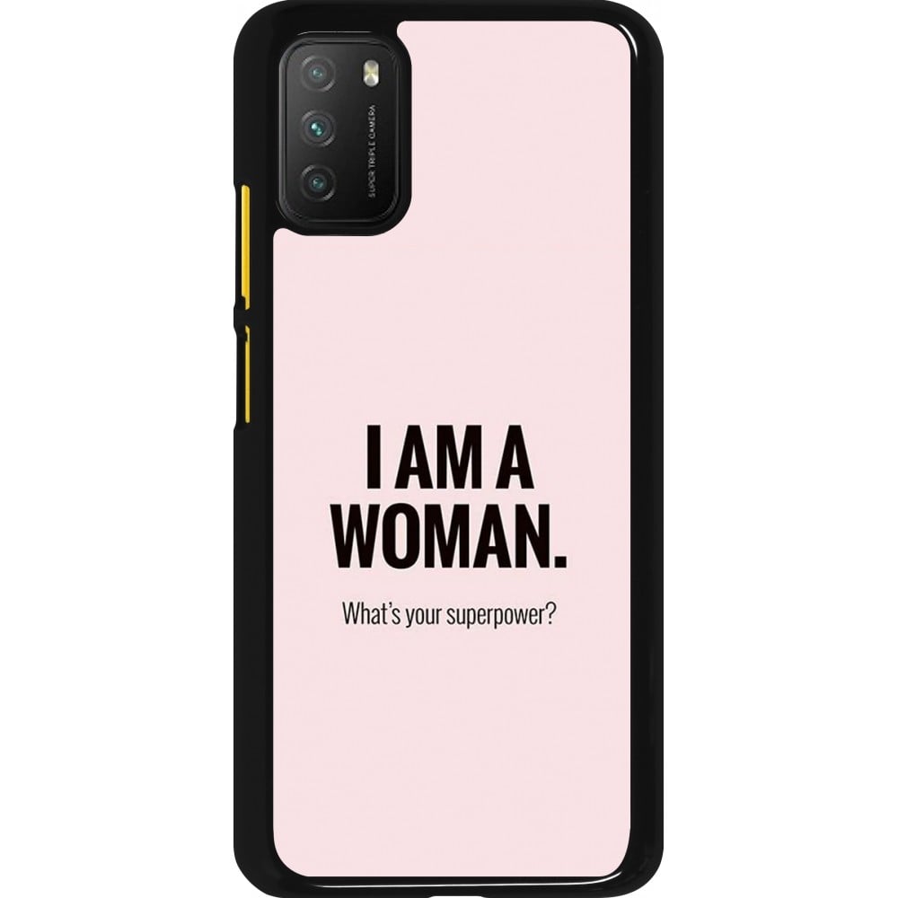 Coque Xiaomi Poco M3 - I am a woman