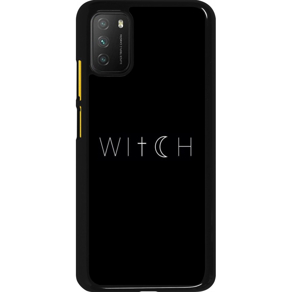 Coque Xiaomi Poco M3 - Halloween 22 witch word
